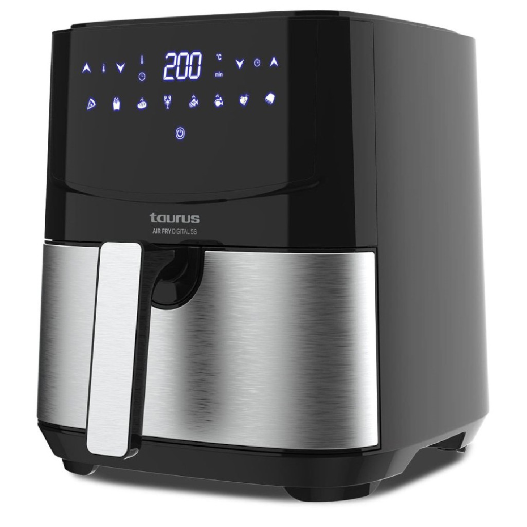 Wielofunkcyjna Frytownica Beztłuszczowa TAURUS AF1450XD AIR FRY DIGITAL 5S