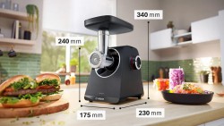 Maszynka Do Mięsa Bosch MFWS430B MultiPower Series 4 1900W
