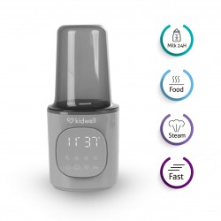 Kidwell Podgrzewacz do butelek GALA Grey 4w1