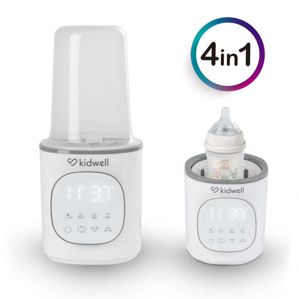 Kidwell Podgrzewacz do butelek GALA White 4w1