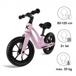 Kidwell  Rowerek biegowy VITO pink magnezowa rama