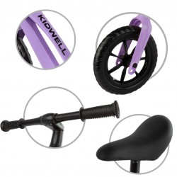 Kidwell  Rowerek biegowy VITO Violet magnezowa rama