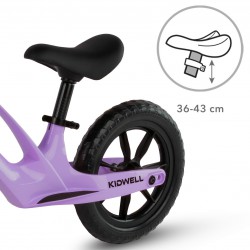 Kidwell  Rowerek biegowy VITO Violet magnezowa rama