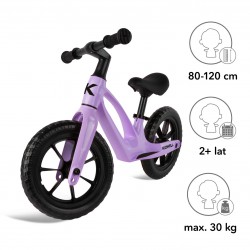 Kidwell  Rowerek biegowy VITO Violet magnezowa rama