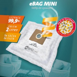 Worek syntetyczny do odkurzaczy ETA Mini ETA960068030 typu EBAG, SafBag