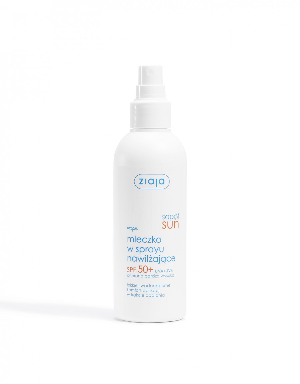 Ziaja Mleczko w sprayu nawilżające SPF 50+ Sopot Sun 170 ML