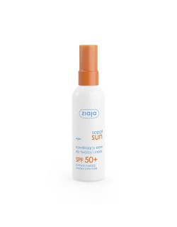 Ziaja Nawilżający krem do twarzy i ciała SPF 50+ ochrona UVA+UVB Sopot Sun