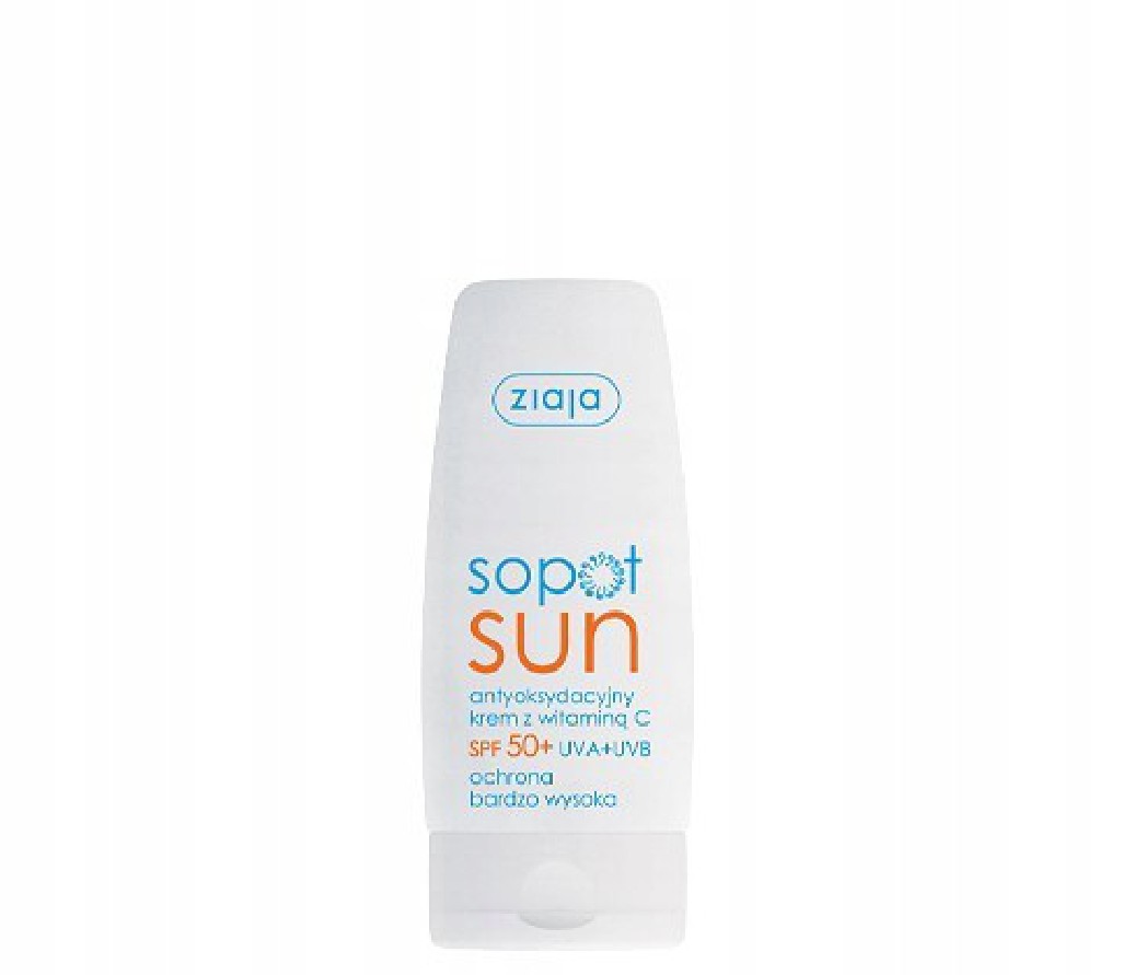 Ziaja Krem antyoksydacyjny SPF 50+ z wit. C Sopot Sun