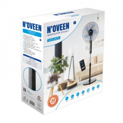 Wentylator stojący z pilotem N'OVEEN F455