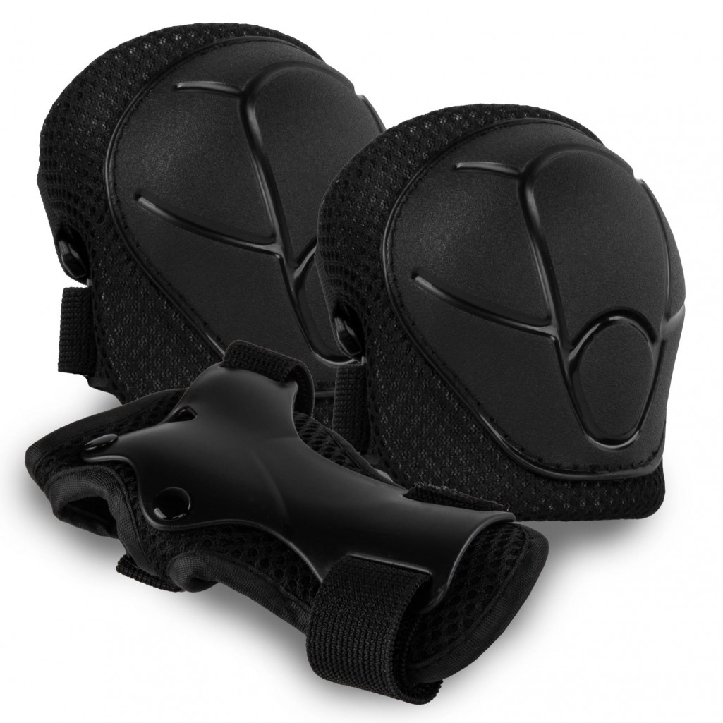 Kidwell Zestaw ochraniaczy TRIX Black M od 25 kg do 50 kg