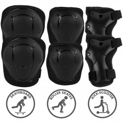 Kidwell Zestaw ochraniaczy TRIX Black M od 25 kg do 50 kg