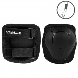 Kidwell Zestaw ochraniaczy TRIX Black M od 25 kg do 50 kg