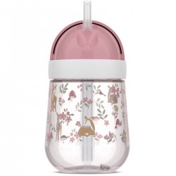 KUBEK DZIECIĘCY ZE SŁOMKĄ 300ML MIO FAIRY GARDEN 108014065406