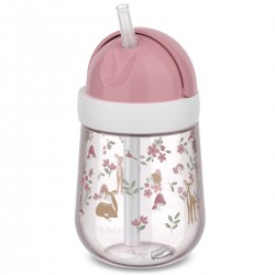 KUBEK DZIECIĘCY ZE SŁOMKĄ 300ML MIO FAIRY GARDEN 108014065406