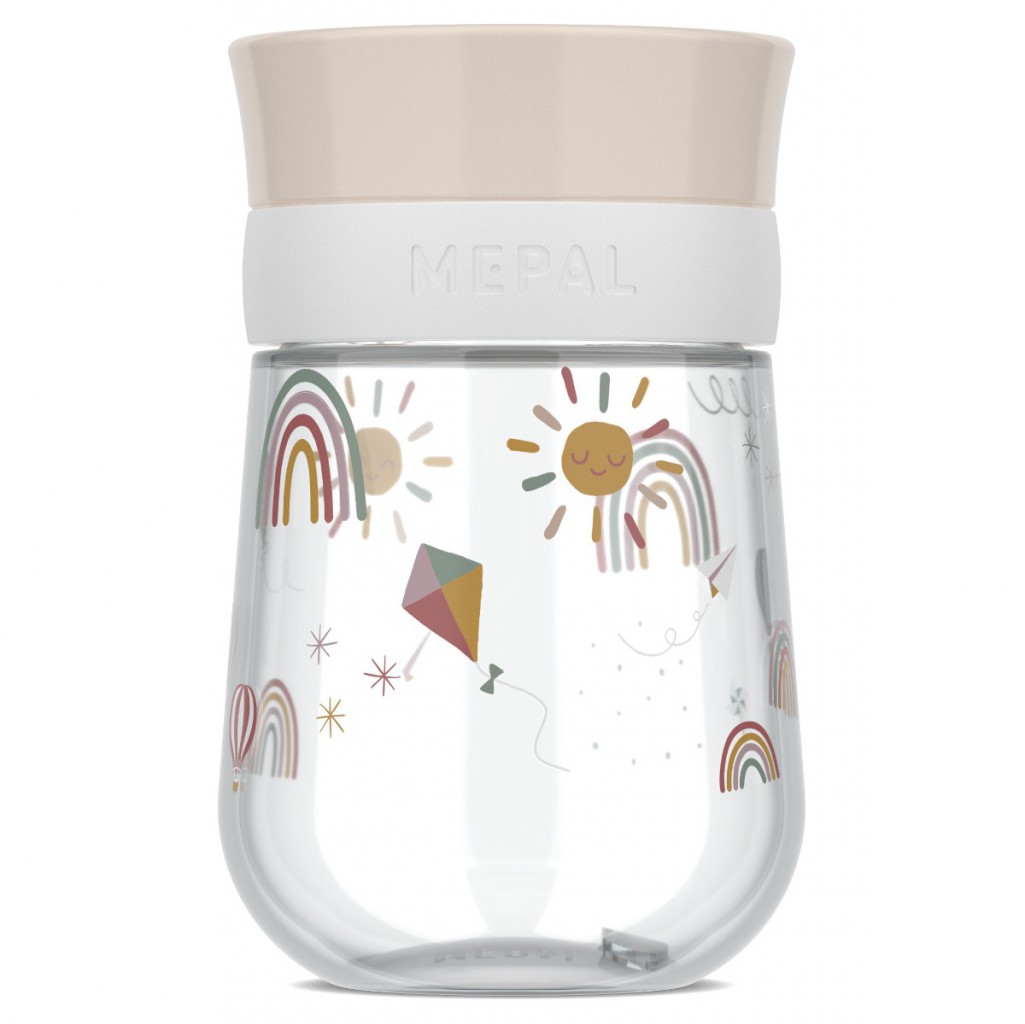 KUBEK DZIECIĘCY TRENINGOWY DO NAUKI PICIA MIO 300 ML SUNSHINE %26 RAINBOW