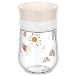 KUBEK DZIECIĘCY TRENINGOWY DO NAUKI PICIA MIO 300 ML SUNSHINE %26 RAINBOW
