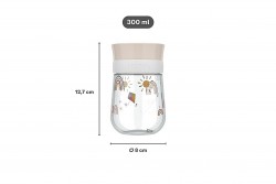 KUBEK DZIECIĘCY TRENINGOWY DO NAUKI PICIA MIO 300 ML SUNSHINE %26 RAINBOW