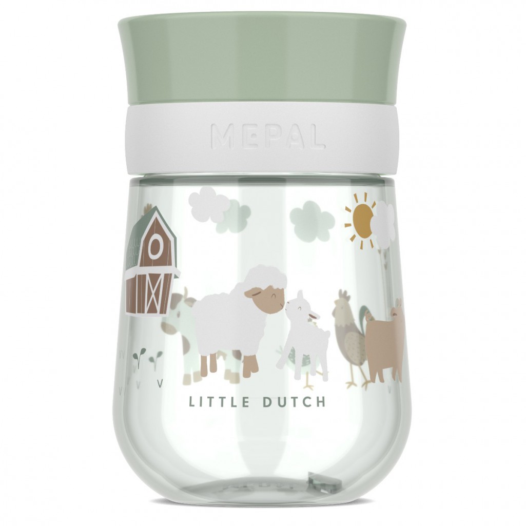 KUBEK DZIECIĘCY TRENINGOWY DO NAUKI PICIA MIO 300 ML LITTLE FARM