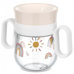 KUBEK DZIECIĘCY TRENINGOWY DO NAUKI PICIA MIO 200 ML SUNSHINE %26 RAINBOW