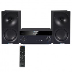 Mikrowieża z Bluetooth i odtwarzaczem CD/USB BLAUPUNKT MS30.2BT czarna