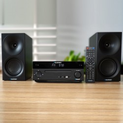 Mikrowieża z Bluetooth i odtwarzaczem CD/USB BLAUPUNKT MS30.2BT czarna