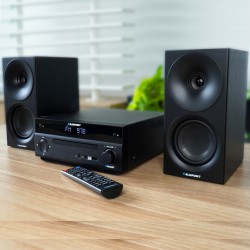 Mikrowieża z Bluetooth i odtwarzaczem CD/USB BLAUPUNKT MS30.2BT czarna