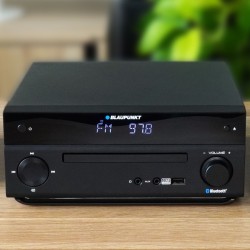 Mikrowieża z Bluetooth i odtwarzaczem CD/USB BLAUPUNKT MS30.2BT czarna