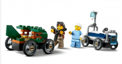 LEGO CITY 60459 ZESTAW WYŚCIGÓWEK SAMOLOT KONTRA ŁÓŻKO