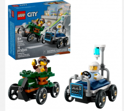 LEGO CITY 60459 ZESTAW WYŚCIGÓWEK SAMOLOT KONTRA ŁÓŻKO