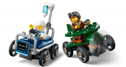 LEGO CITY 60459 ZESTAW WYŚCIGÓWEK SAMOLOT KONTRA ŁÓŻKO