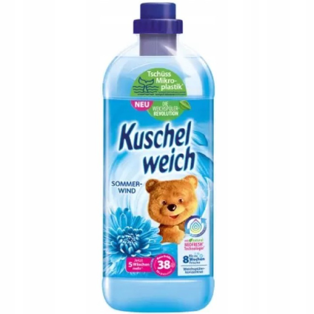 Płyn Do Płukania Kuschelweich Sommerwind Niebieski 1L
