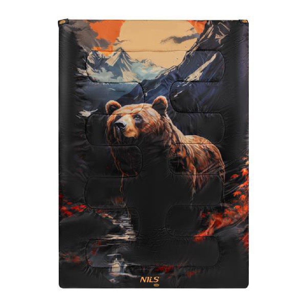 NILS NC3601 ŚPIWÓR 3W1 DWUOSOBOWY BEAR