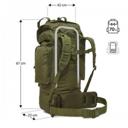 NILS NC3901 PLECAK TAKTYCZNY EAGLE ZIELONY 70L