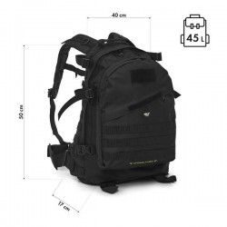 NILS NC3904 PLECAK TAKTYCZNY VANGUARD CZARNY 45L