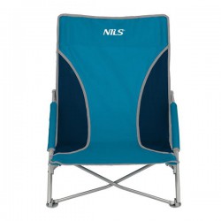 NILS NC3035 NIEBIESKO-SZARE KRZESŁO PLAŻOWE