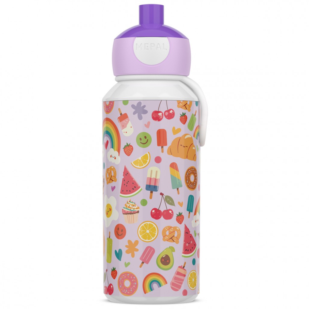Butelka Dla Dzieci Pop-up Campus Mepal 400 ml Food Fest