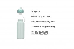 Butelka Dla Dzieci Pop-up Campus Mepal 400 ml Forest Friends