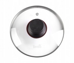 Pokrywka Szklana Z Gumką Berretti BR-0831 24 cm