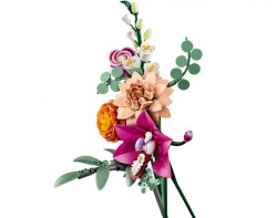 Lego Botanicals Piękny Bukiet Różowych Kwiatów 10342