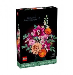 Lego Botanicals Piękny Bukiet Różowych Kwiatów 10342