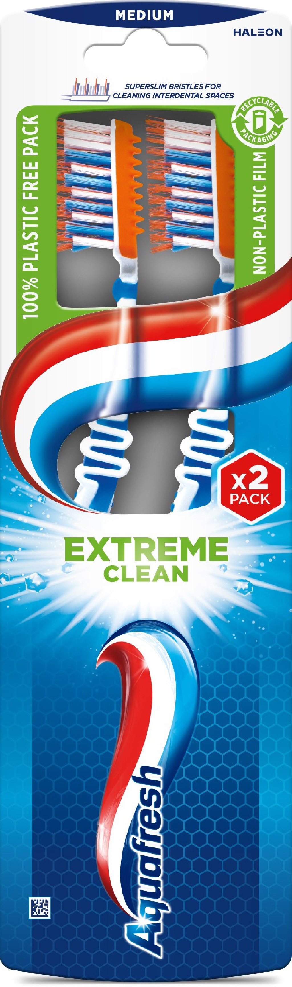 Szczoteczka Do Zębów Aquafresh 2 Pack Extreme Clean Medium TB