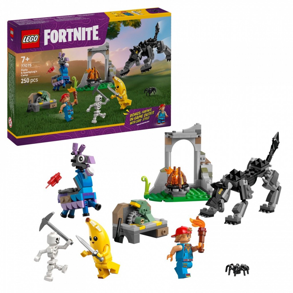 Lego Fortnite Skórek I Iskra Oraz Obózre'a 77075