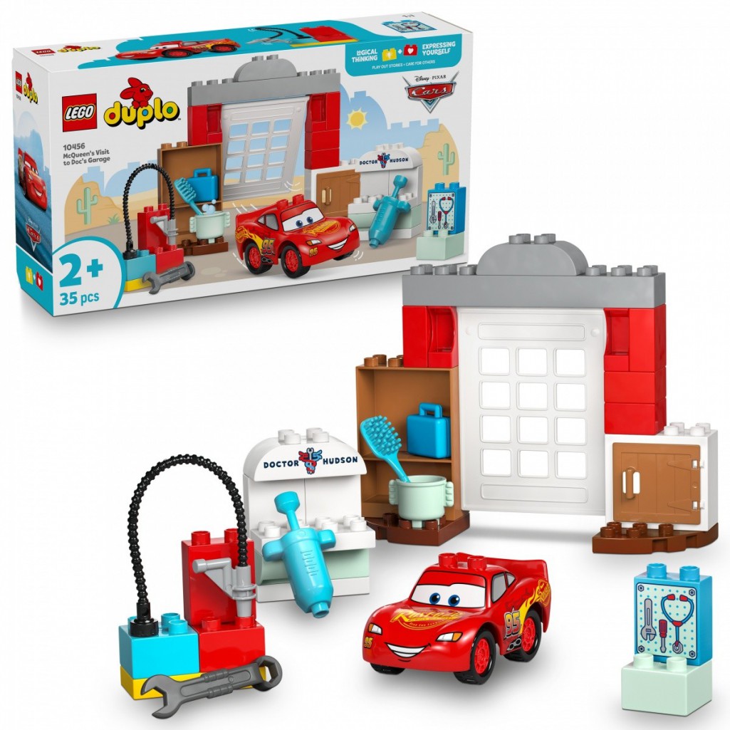 Lego Duplo Disney Wizyta McQuenna W Warsztacie Wójta 10456