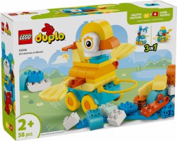Lego Duplo Town 3 W 1 Zwierzątka Na Kółkach 10448
