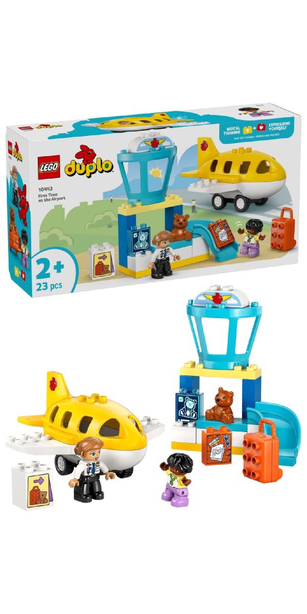 Lego Duplo Town Pierwszy Raz Na Lotnisku 10443