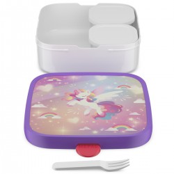 Lunchbox Mepal Campus Bento Large Unicorn Glow