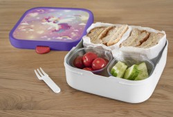 Lunchbox Mepal Campus Bento Large Unicorn Glow