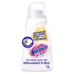 Odplamiacz W Żelu Vanish Oxi Action White 1l