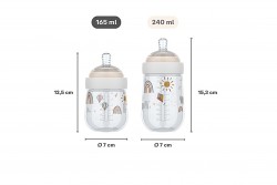 Butelka Ze Smoczkiem Mepal Mio Little Goose 165 ml