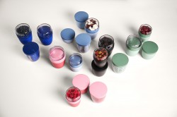 FRUIT & VEGGIE POT ELLIPSE VIVID BLUE 107655010100